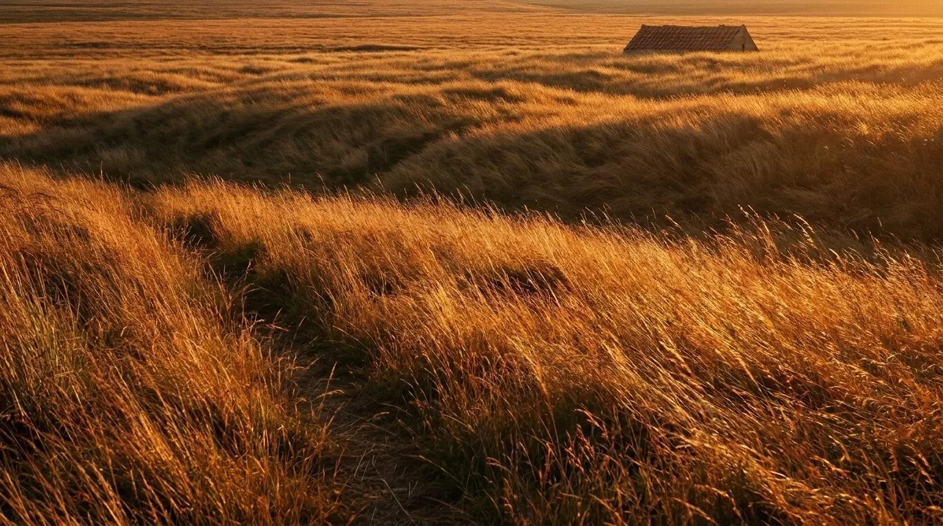 The Grass Sea, studio artwork